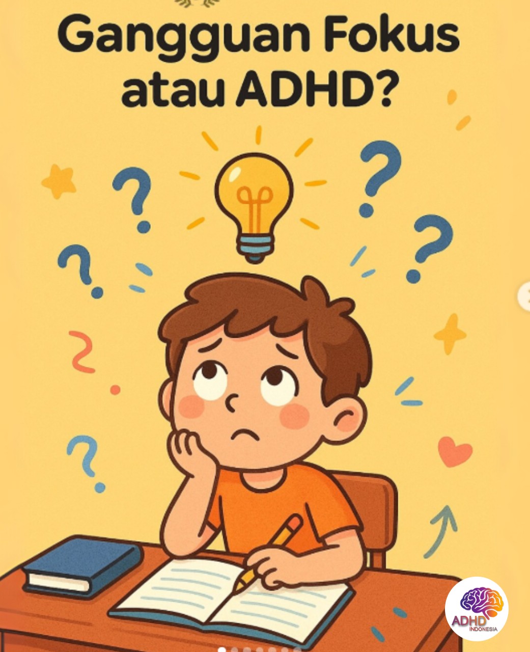 ADHD dan Kesulitan Fokus Anak: Edukasi untuk Keluarga di Kabupaten Gunung MAS