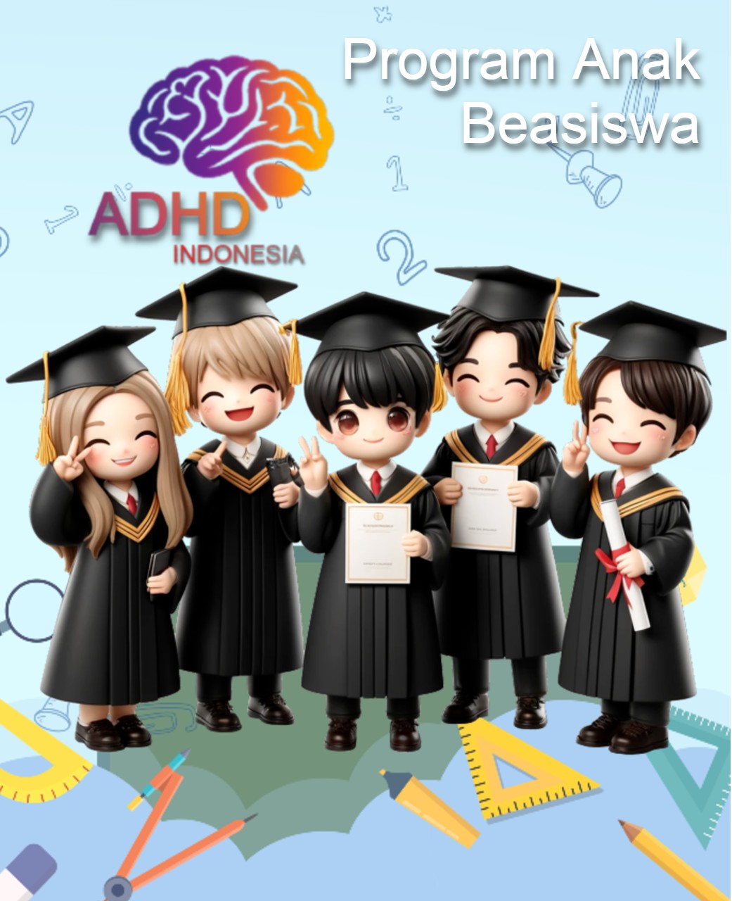 PROGRAM BEASISWA ADHD Indonesia Kabupaten Gunung MAS