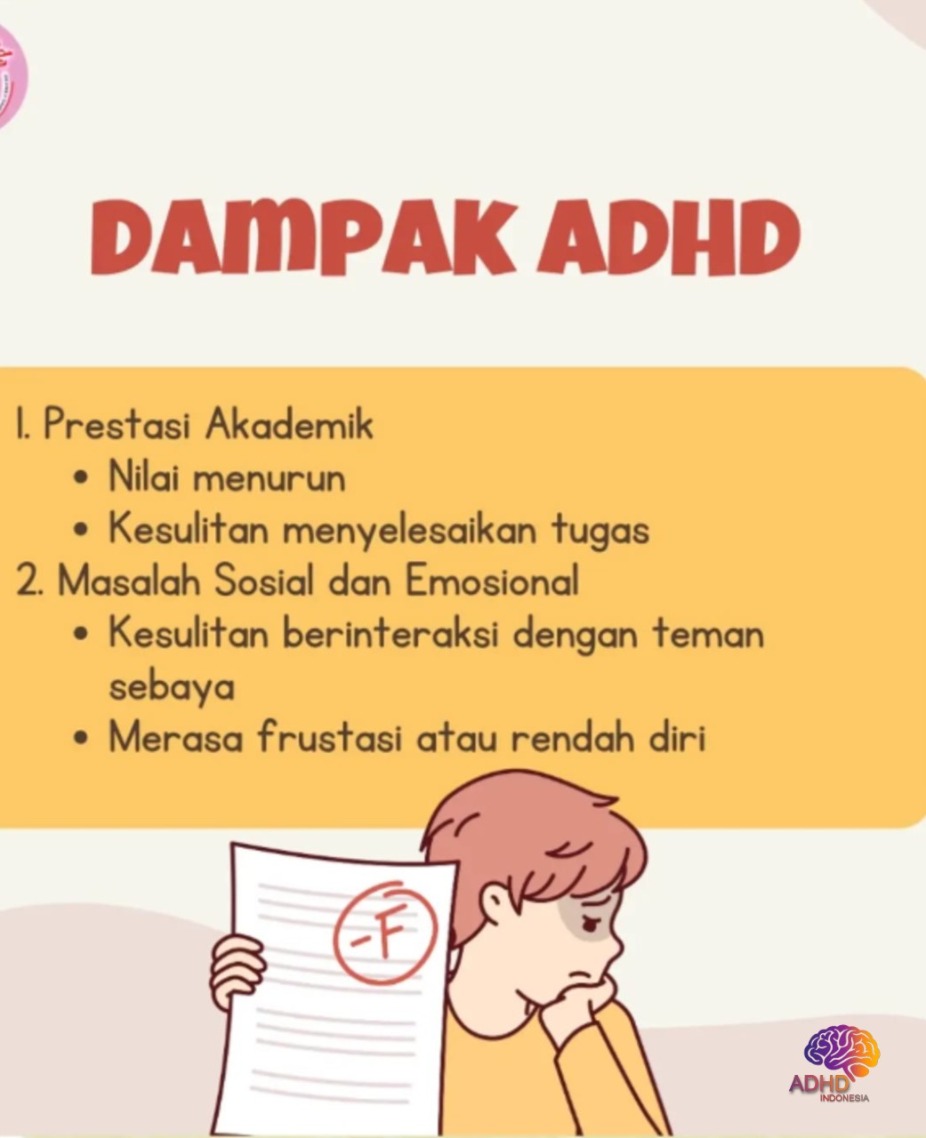 Dampak ADHD terhadap Proses Belajar Anak di Kabupaten Gunung MAS